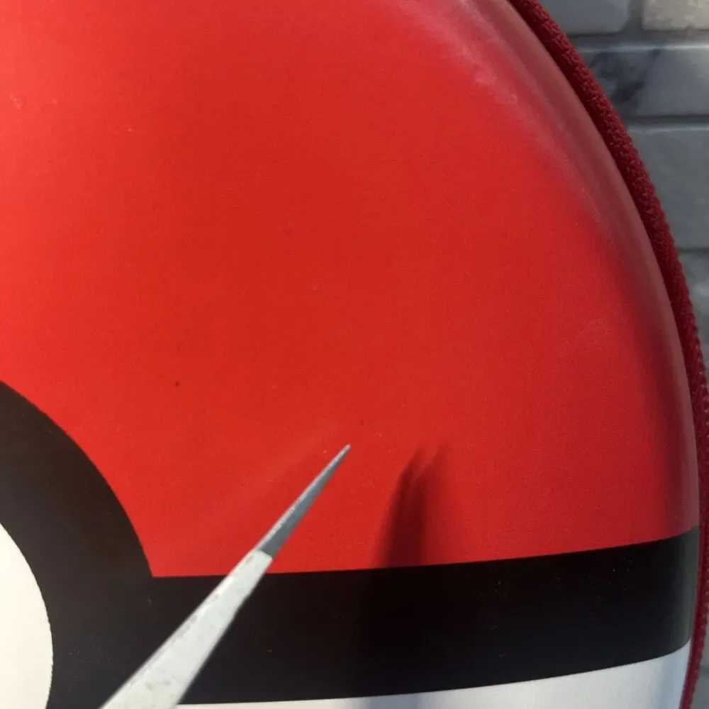 Pokemon Pokeball Pencil Case Red White Hard Zipper 8